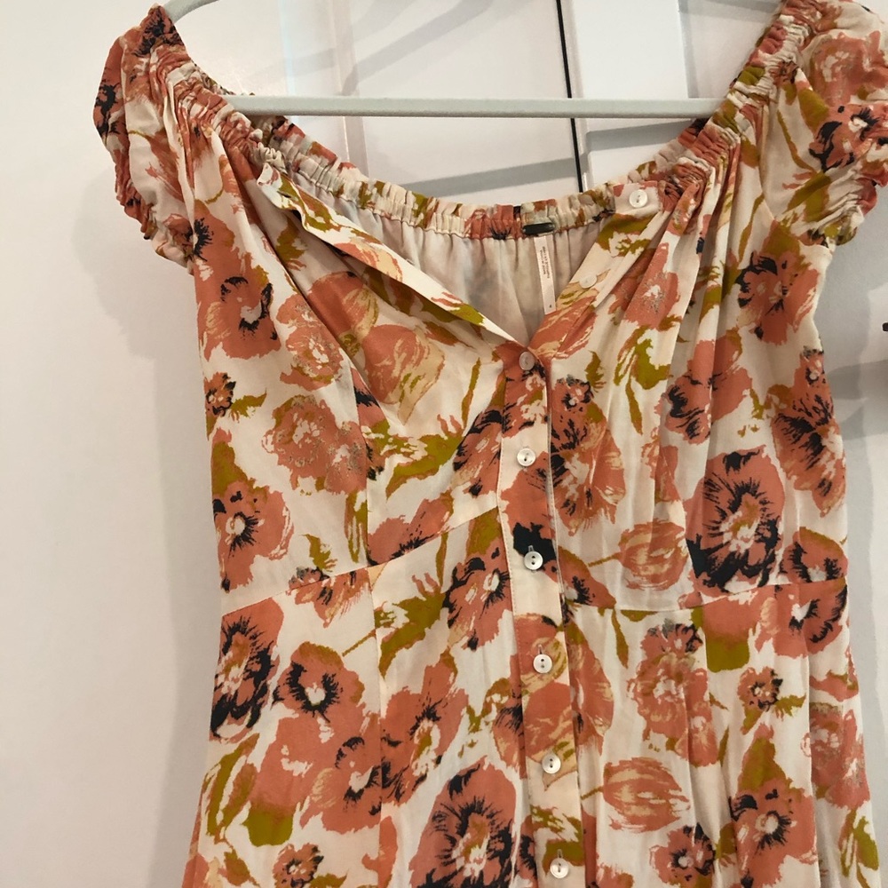 Free People Off the Shoulder Summer Mini Dress